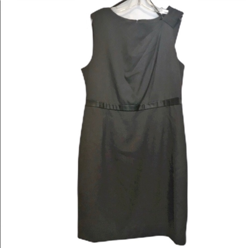 Gray Calvin Klein Sheath Dress